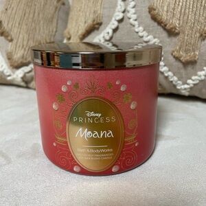 Moana Bath and Body Works 3 Wick Candle